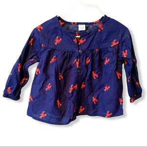 Old Navy | Swing Cut Peasant Top (12-18 mos) 🦞